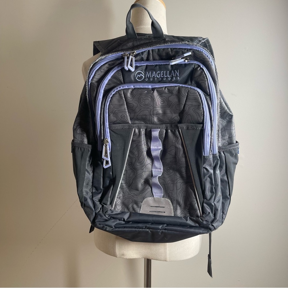 Magellan Outdoors Grey Backpack Multi-Pocket